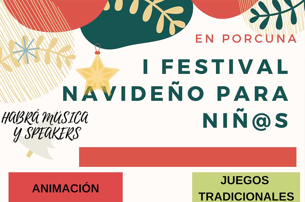 I Festival Navideño para Niños en Porcuna
