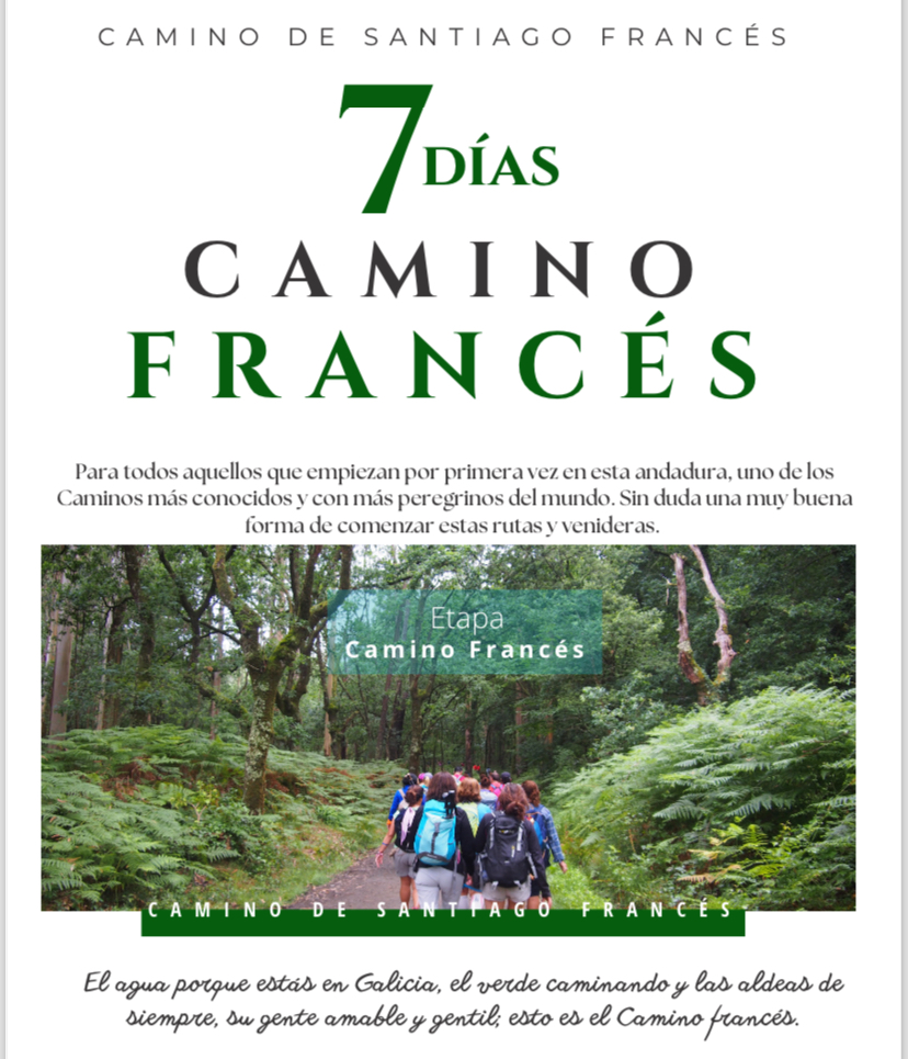 Camino Francés a Santiago de Compostela